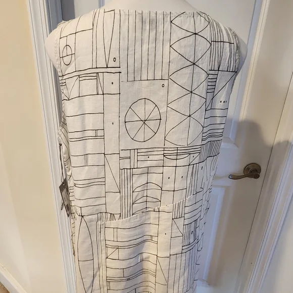 Habitat linen cotton dress size large - Picture 8 of 11